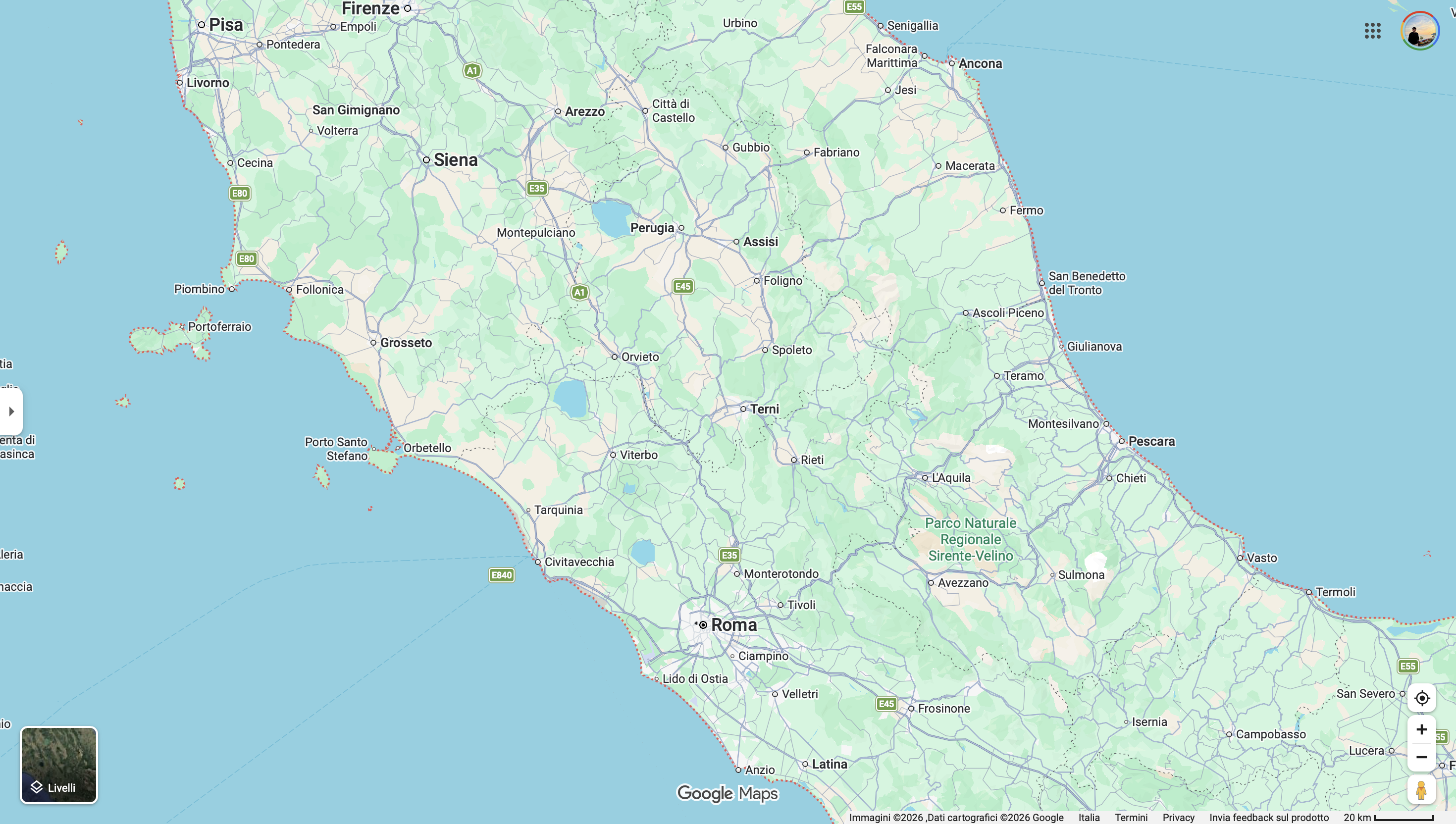 Mappa della sede Abaco Servizi